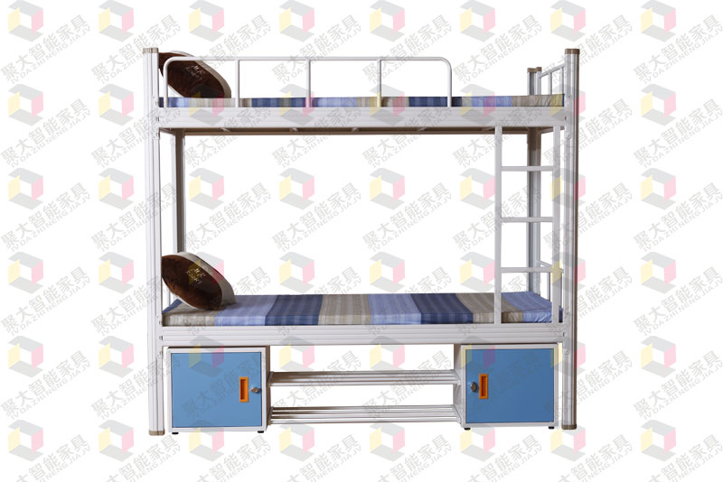 安然入睡南宁铁架床 静音南宁学生公寓床厂家 聚大家具13380135179