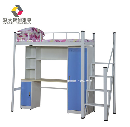 高质量南宁学生公寓床 品质学生床 高枕无忧 聚大家具13380135179