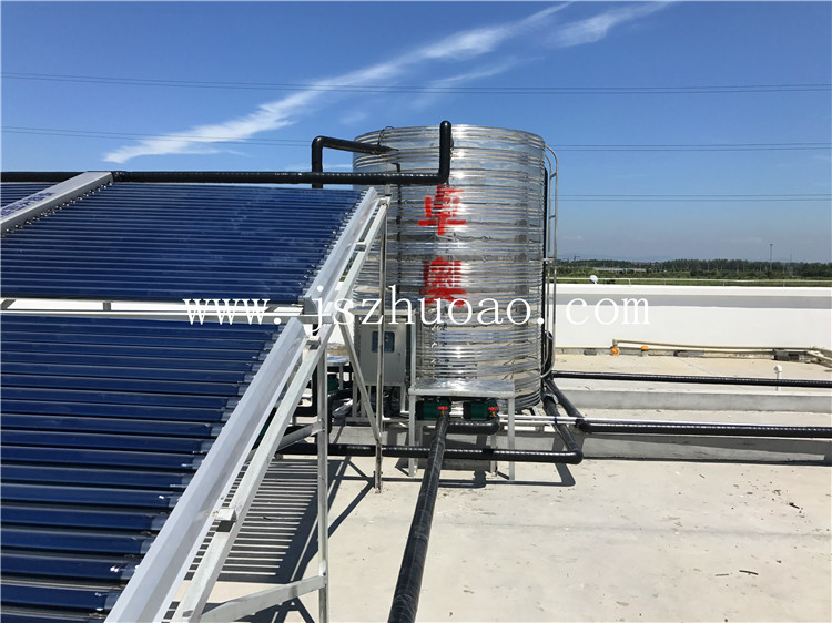 南京吉茂汽车零件有限公司太阳能加空气能  热水系统