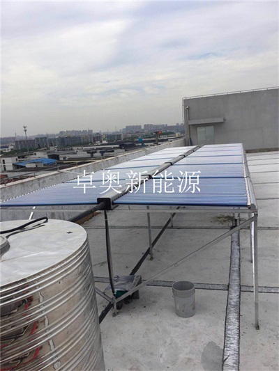 常州马杭工厂太阳能加空气能  热泵