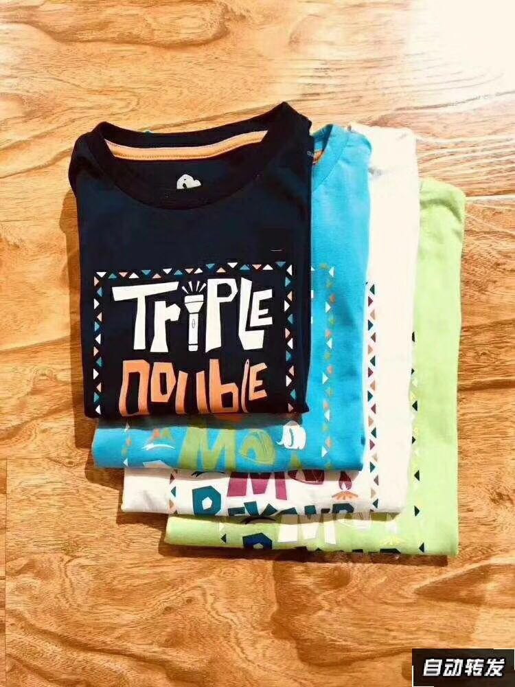 品牌童装批发 犸凯奴体恤 批发价3元起  儿童体恤  短袖体恤