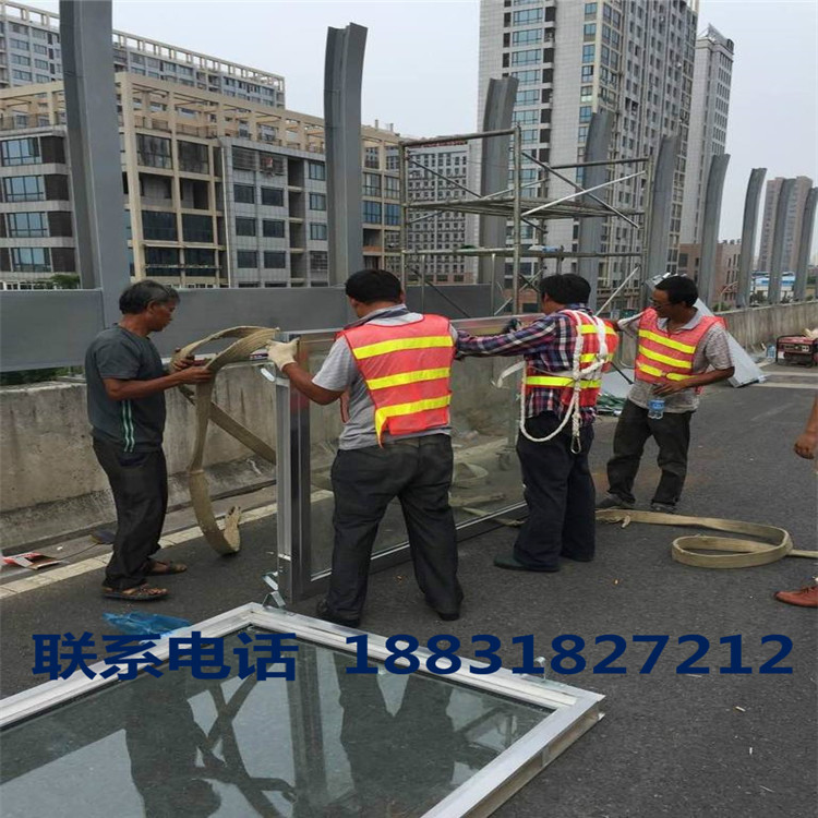 甘肃天水铁路两侧用圆孔声屏障多少钱一平方  甘肃声屏障  声屏障价格  声屏障用处