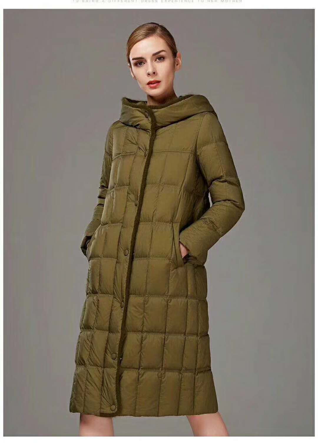 恺诗依羽绒服品牌女装折扣批发  女装货源  女装批发