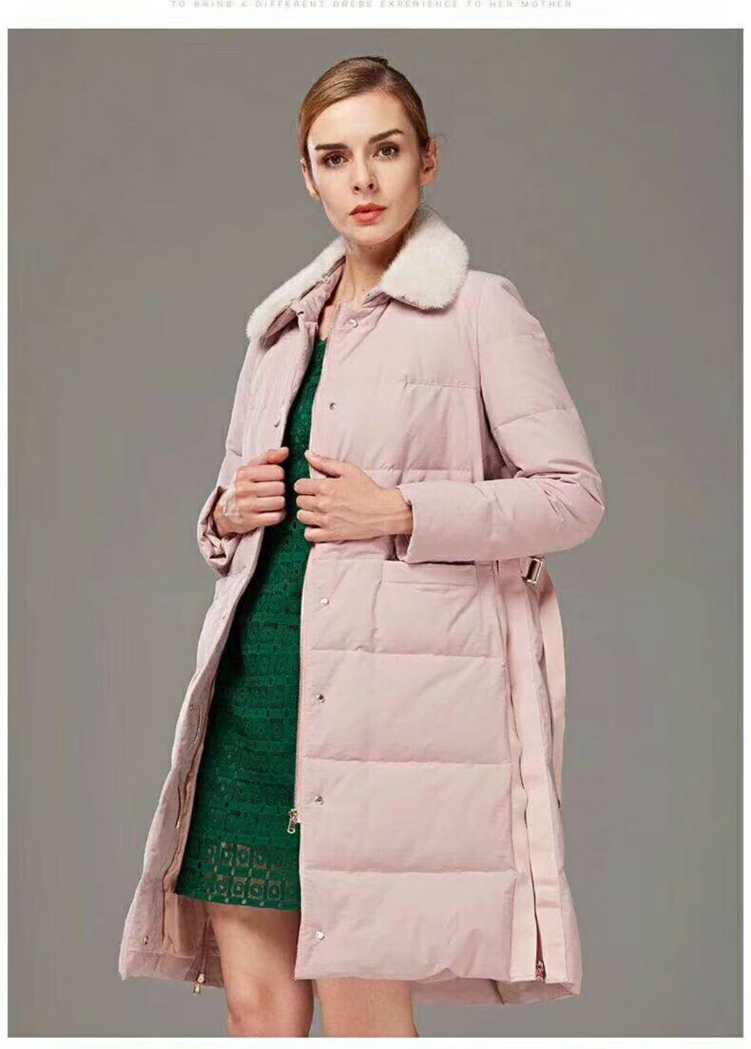 恺诗依羽绒服品牌女装折扣批发  女装货源  女装批发