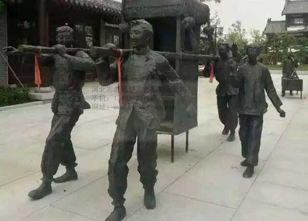 民俗雕塑_广场雕塑铸造厂家_志彪