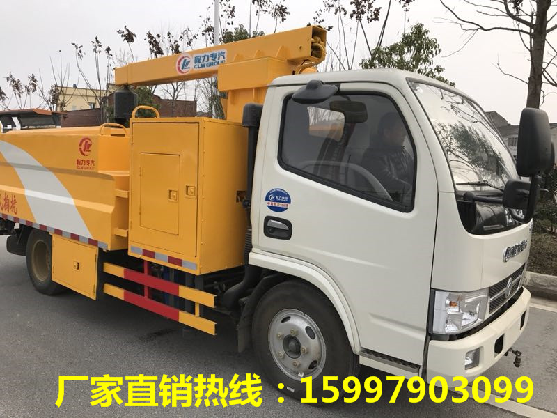 东营东风多利卡D6挖掏式管道疏通车价格 国五管道疏通车价格 东营挖掏式管道疏通车