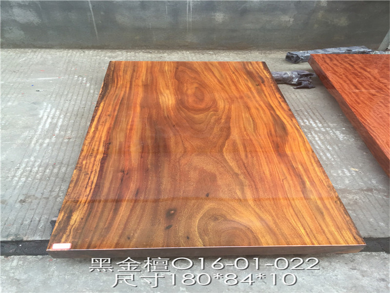 供应具有口碑的红木家具原木黑金檀电脑办公  佳欣大板
