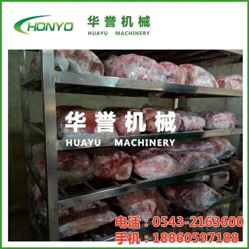 黄冈解冻机|华誉机械|肉类解冻机  低温高湿空气解冻  肉食品解冻机