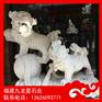 汉白玉狮子 门口摆放石狮子 石雕狮子加工厂