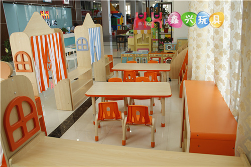郑州幼儿园家具，区角柜定制，幼儿桌椅厂家