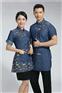 休闲山庄服务员工作服定制