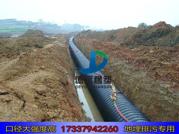 鹤壁建筑物雨水管 雨水排水与污水排水系统用波纹管  雨水污水排水管  钢带排污管