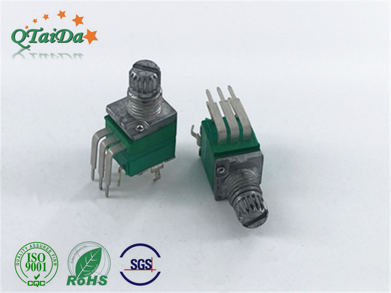R097G双联电位器带开关音响功放密封  开关电位器  编码器  可调电位器