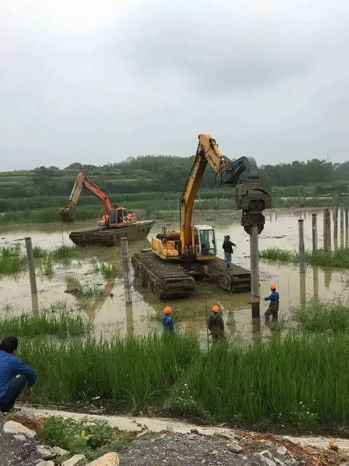 黑龙江大庆市水挖机租赁详情