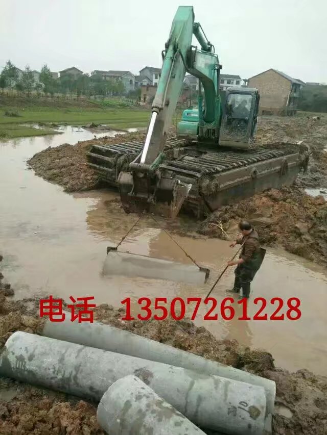 河北邢台市租赁沼泽地挖机长期出租