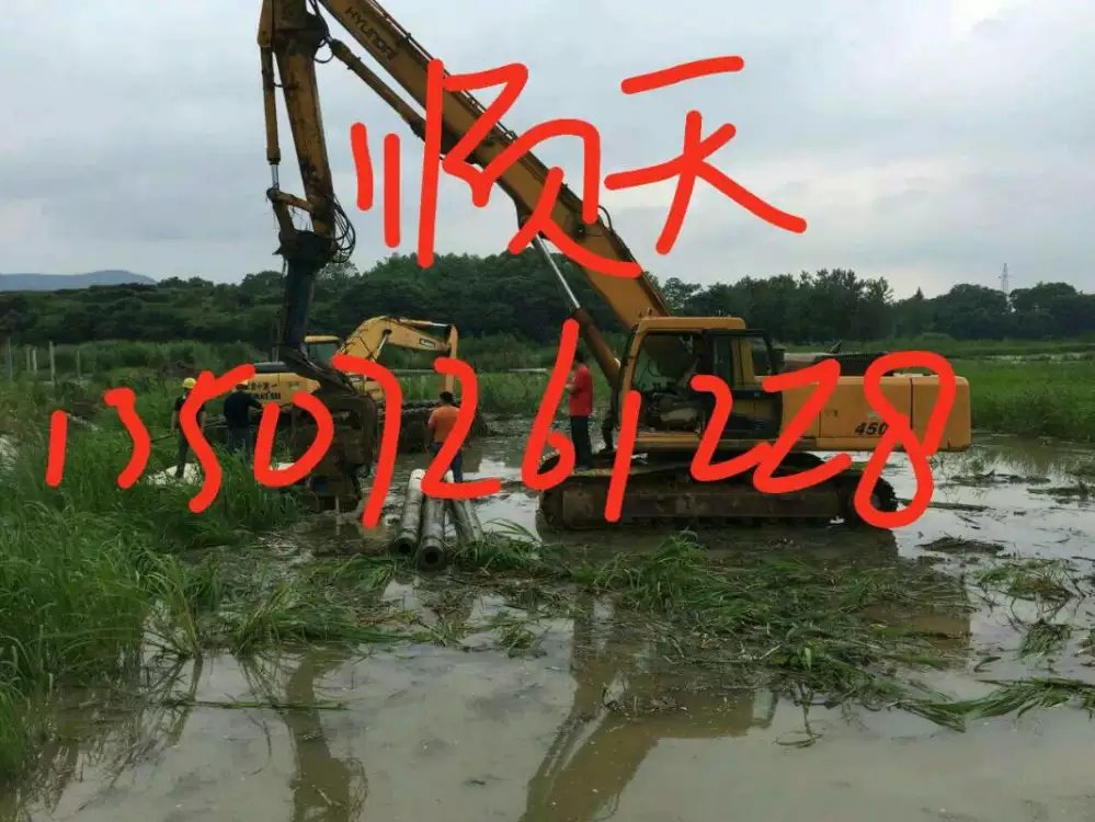 山东菏泽市租赁水上钩机诚信商家