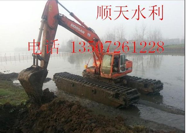 甘肃天水市水上挖掘机出租查看