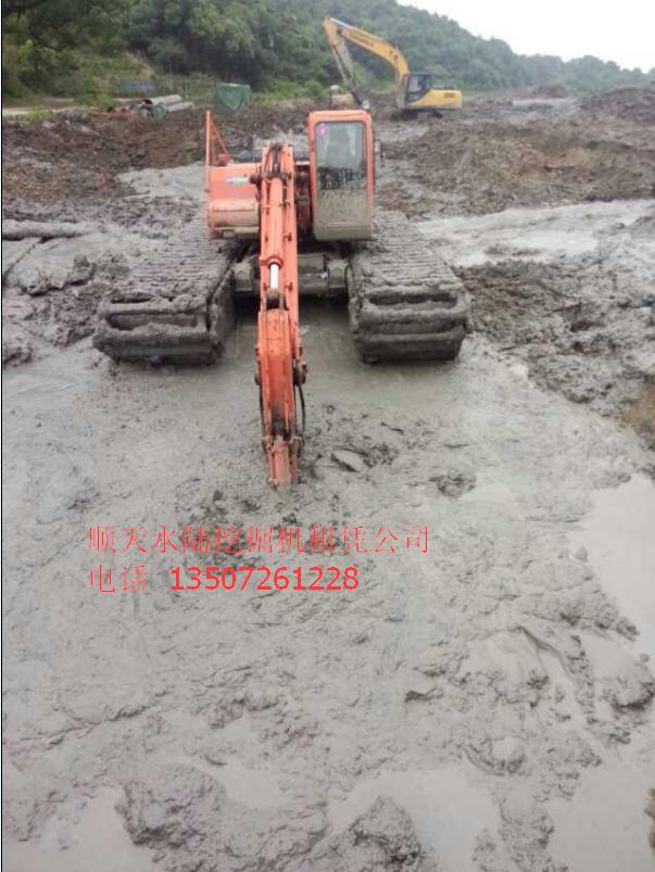 江苏淮安市租赁水上挖机规格齐