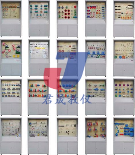 供应君晟JS-JL20型热销款机械零件陈列柜  机械零件示教柜  机械零件教学柜