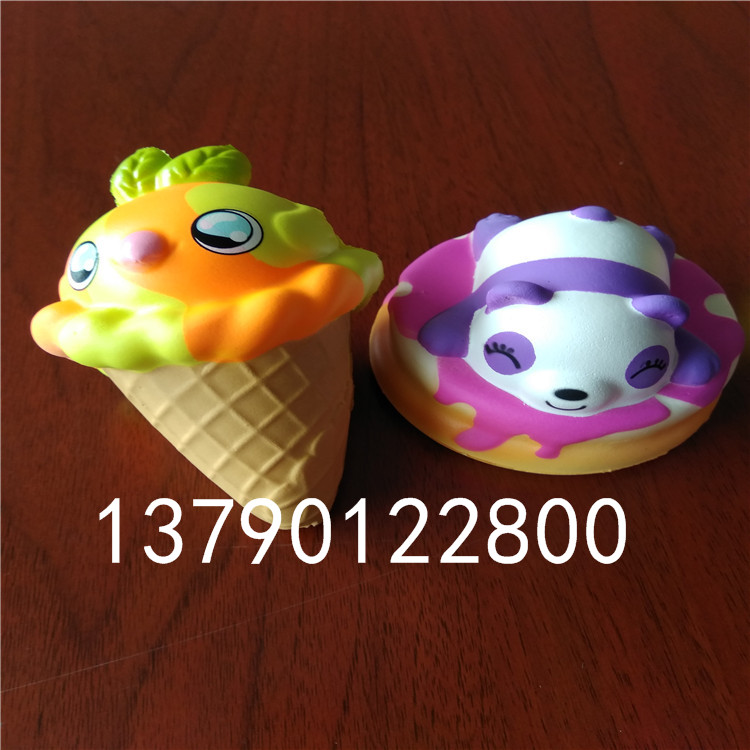 PU慢回弹羊驼 出口带香味解压玩具 PU马卡龙面包厂家直销