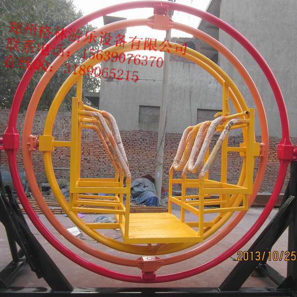 郑州智宝乐游乐设备厂家供应新款三维太空款 造型新颖&nbsp;&nbsp;三维太空环&nbsp;&nbsp;三维滚环