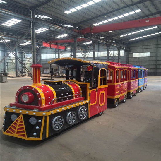 智宝乐厂家供应新款仿古无轨小火车 电动小火车&nbsp;&nbsp;游乐设备