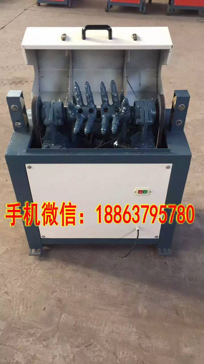 【钢筋除锈机HSCX-32型螺纹钢除锈机】  钢筋翻新机  氧化皮层除锈机