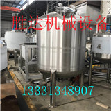 石家庄纤维素搅拌罐壁纸胶搅拌锅双层可加热  双层搅拌罐