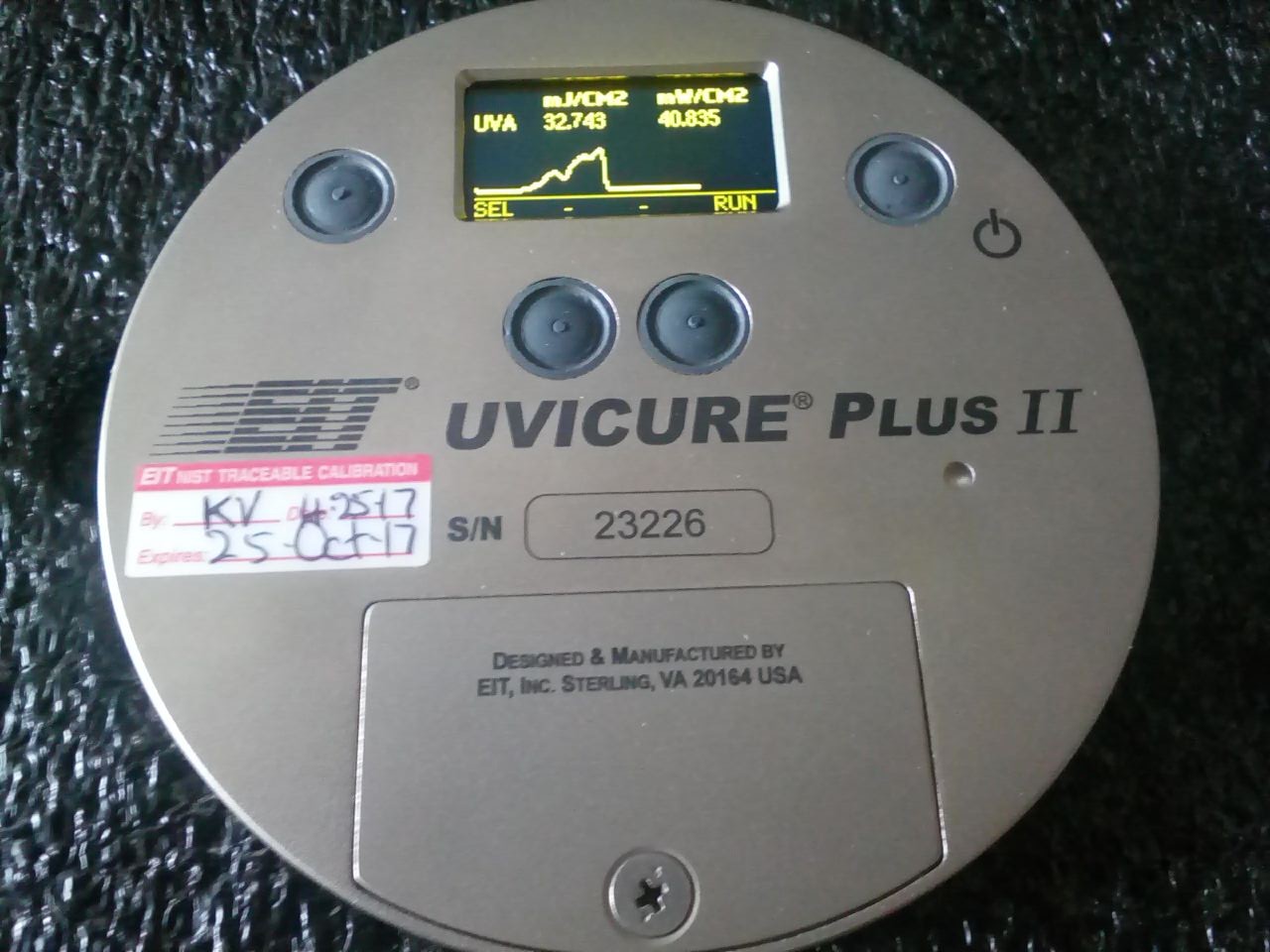 UVICURE PLUS美国UV能量计&nbsp;&nbsp;美国EIT能量计