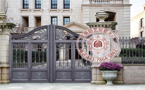 别墅院门 私人别墅大门 花园别墅门