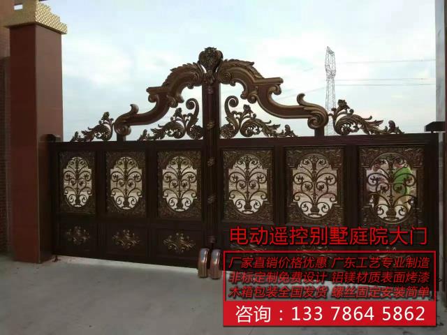 别墅庭院门 别墅门窗 别墅院子大门