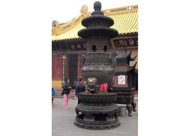 铜香炉_铜雕铸造_厂家志彪