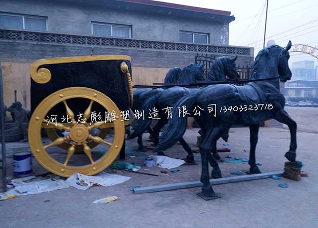 马雕塑_动物雕塑厂家_志彪