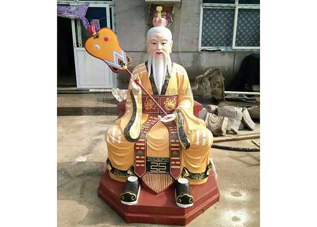 太上老君雕塑_道教神像铸造_厂家志彪