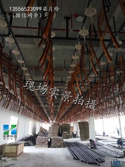 悬挂式输送线(台湾5T标准链) 工业输送线  输送设备  输送机械  喷漆流水线
