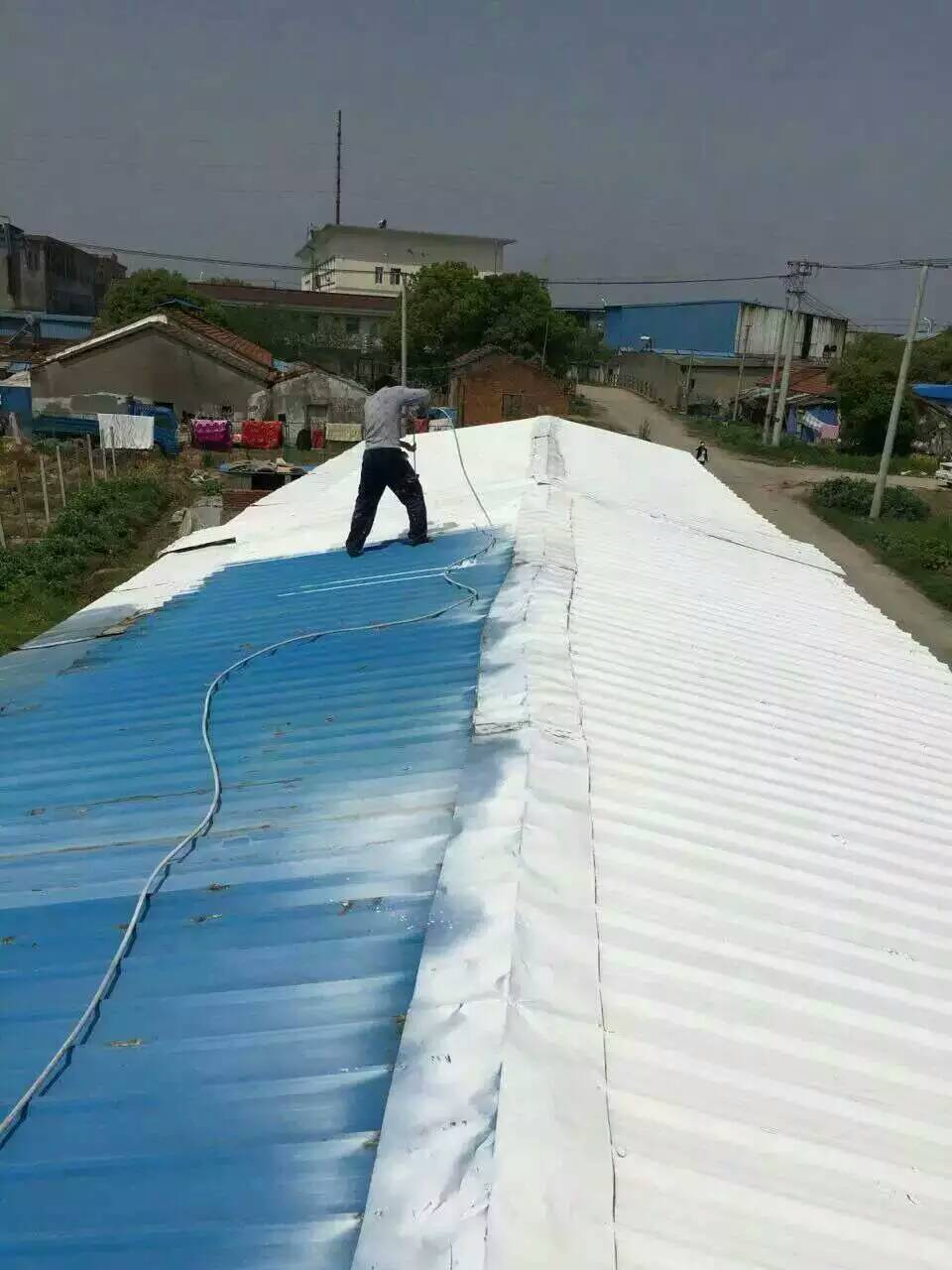 供应六安 舒城 淮南 滁州 蚌埠等地彩钢板 光伏屋面翻新  彩钢瓦翻新  地坪翻新