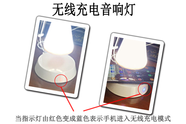 无线充电音响灯使用方法-家用加湿器礼品批发厂家