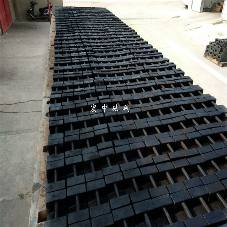 宁波20千克电梯负荷测试配重砝码 电梯砝码价格  铸铁砝码  标准砝码