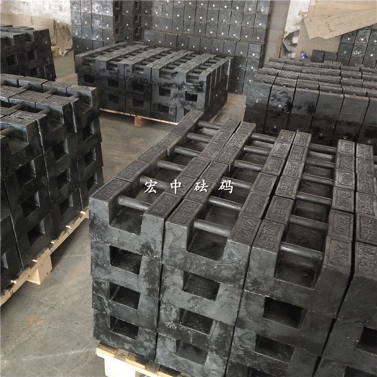 广安25kg电子秤校准砝码  铸铁砝码  标准砝码  电梯砝码