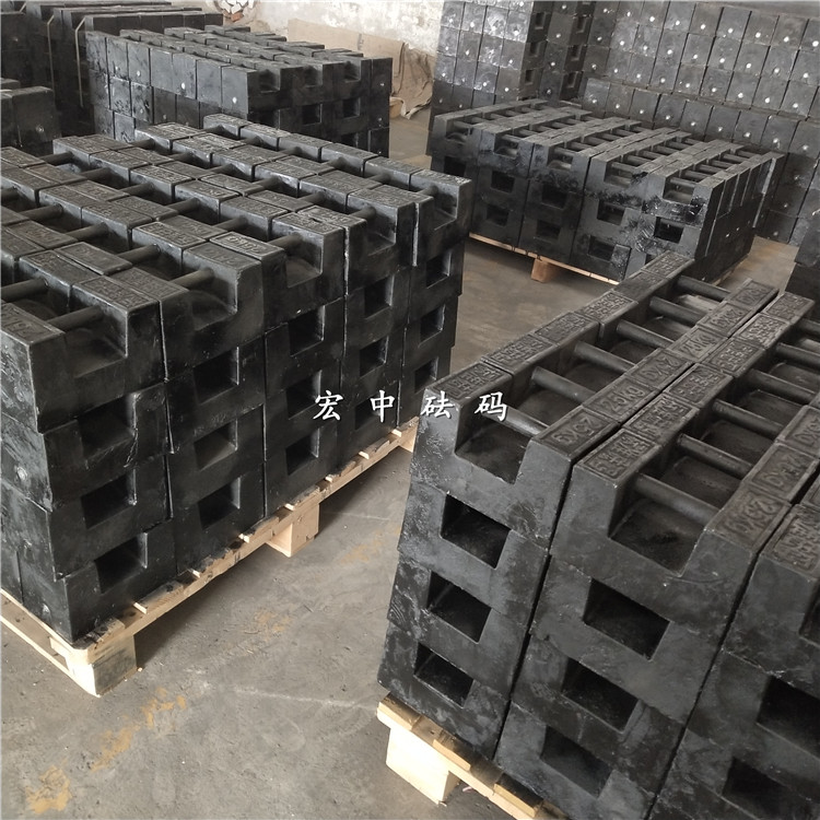 酒泉20kg高铁测试配重砝码  铸铁砝码  电梯砝码