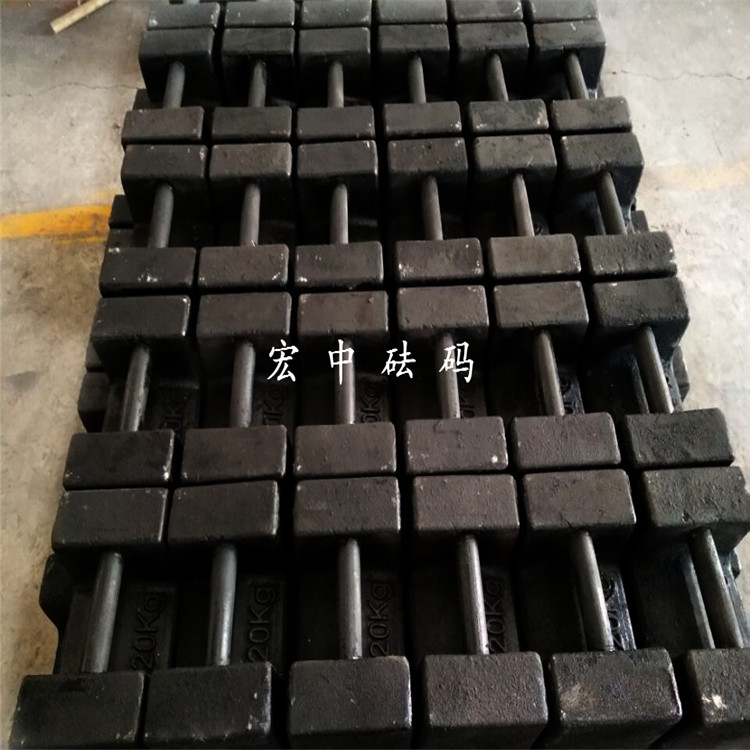 泸州二十五公斤电梯负荷测试配重砝码 电梯砝码价格  铸铁砝码