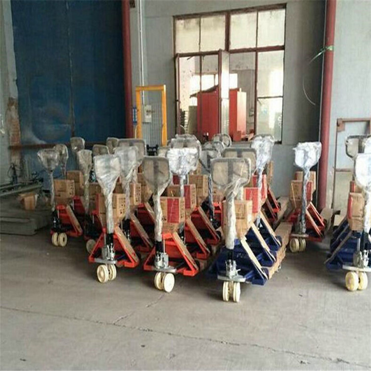 呼和浩特2.5T搬运电子秤称重  液压叉车秤  称重搬运车  移动磅秤