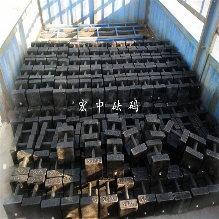 景德镇25公斤电梯负荷测试配重砝码 电梯砝码价格  铸铁砝码