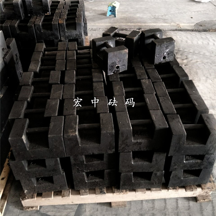 曲靖25公斤电子秤校准砝码  铸铁砝码  配重砝码  电梯砝码
