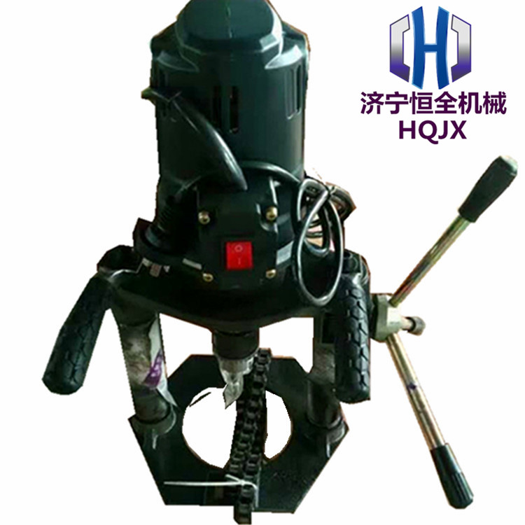 钢管开孔机 114D型电动链条式开孔机长期供应  114开孔机