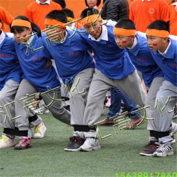 绑腿跑绑带游乐设备  厂家价格