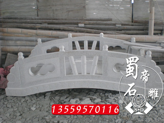 供应石拱桥，晚霞红石雕桥，栏杆石桥