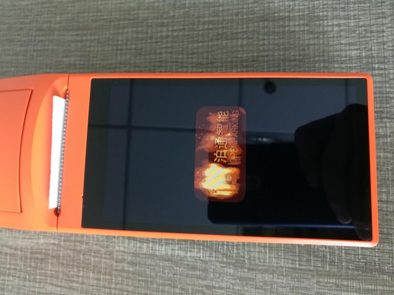 安卓停车收费移动手持终端  路边占道停车收费  车牌识别手持机  安卓移动收费设备