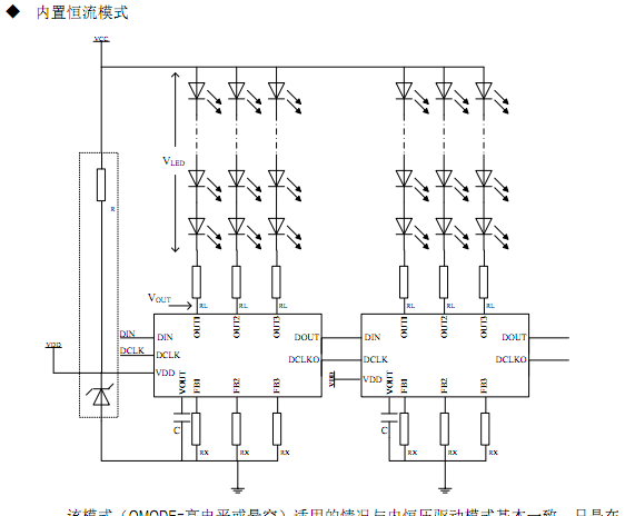 LED电源芯片方案设计室内外灯带照明芯片方案SM16716产  驱动IC