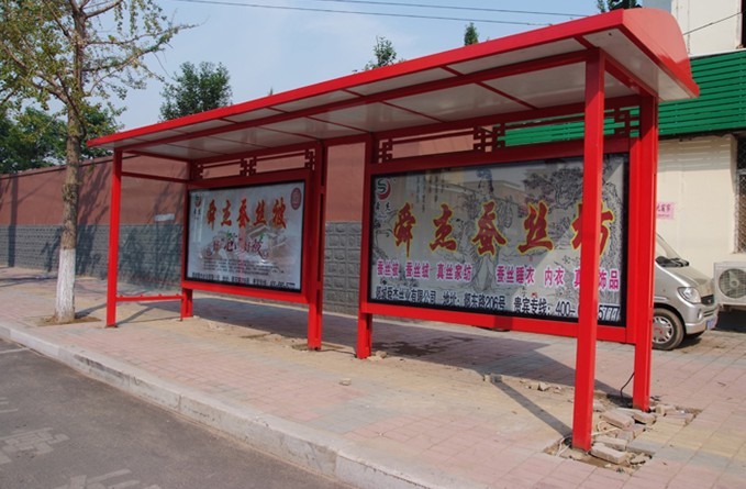 琼中不锈钢候车亭直销 海南太阳能候车亭出售  琼中公交车候车亭